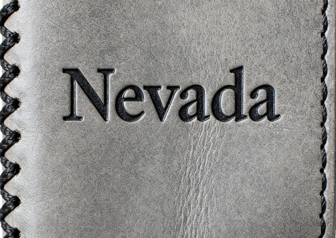 Экокожа Nevada – фактура материала крупным планом