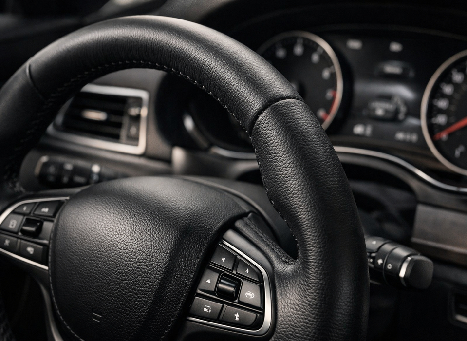 materils for steering wheel kozha tisnenie рулевая кожа с тиснением