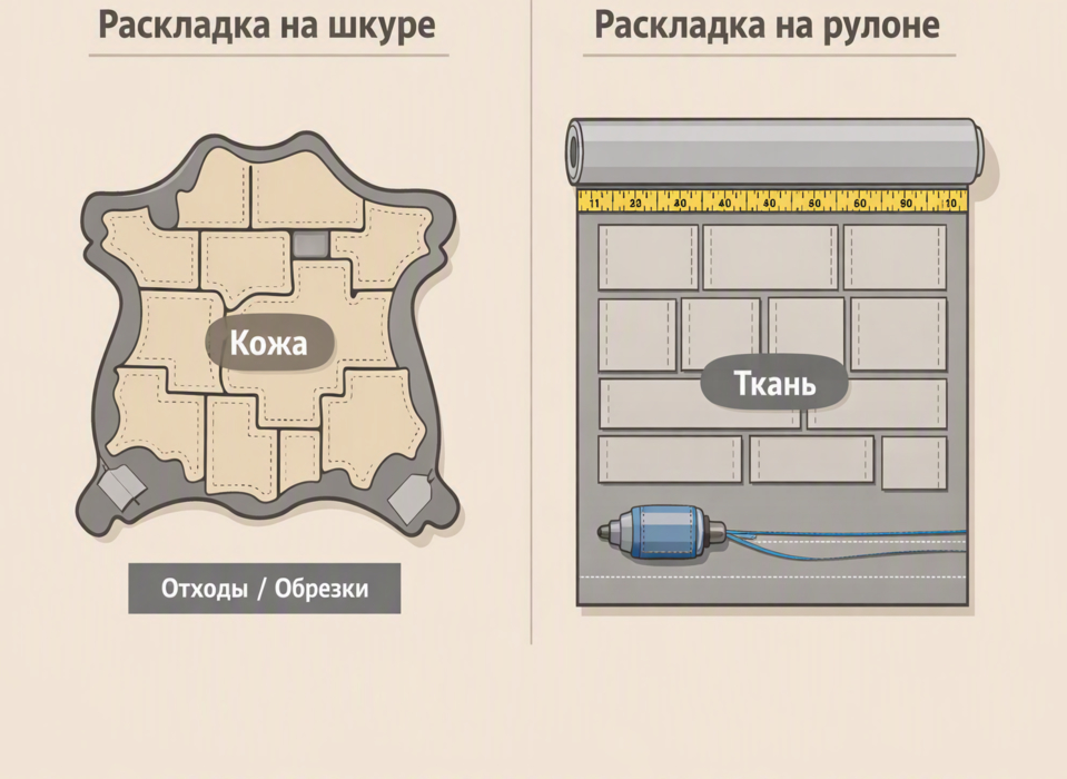 calculate material 2 Расчёт сколько нужно кожи